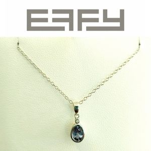 🆕️ EFFY SS925 precious stone & diamond necklace